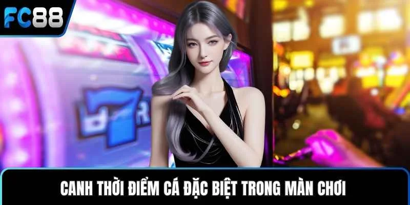 Canh thời điểm cá đặc biệt trong màn chơi 