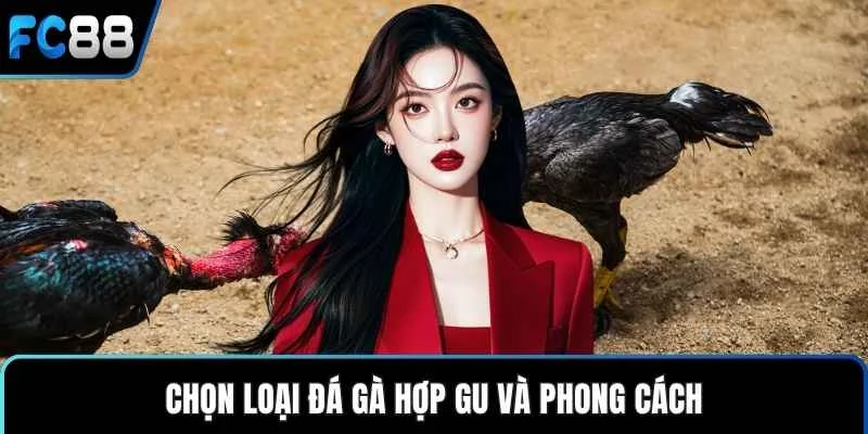 Chọn loại đá gà hợp gu và phong cách