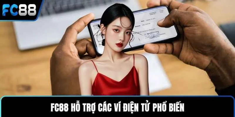 FC88 hỗ trợ các ví điện tử phổ biến