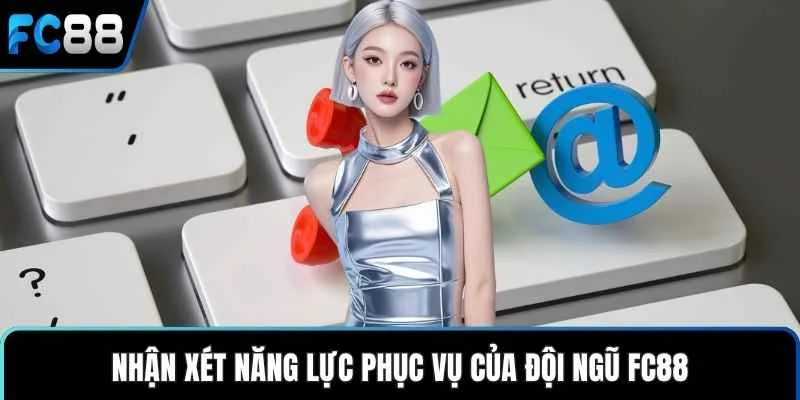 Nhận xét năng lực phục vụ của đội ngũ FC88